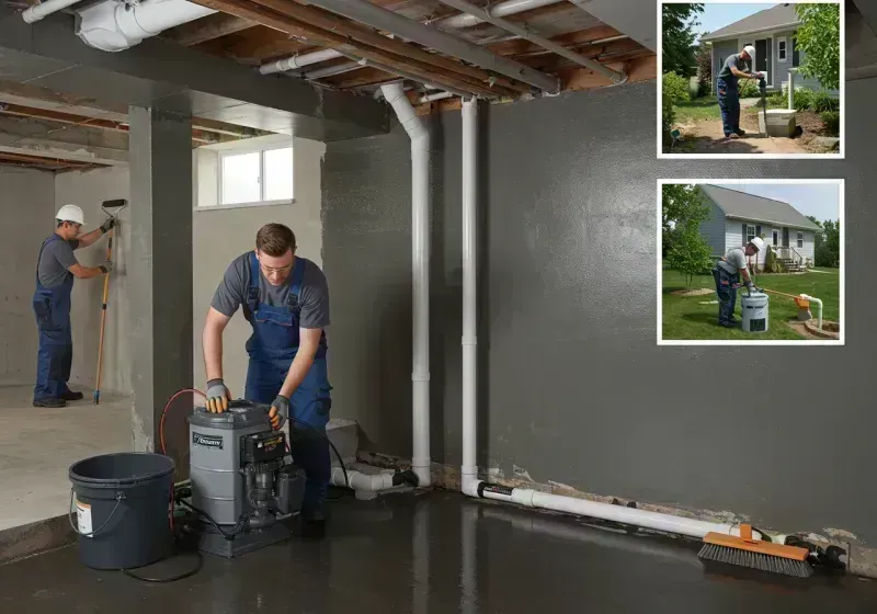 Basement Waterproofing and Flood Prevention process in Alorton, IL